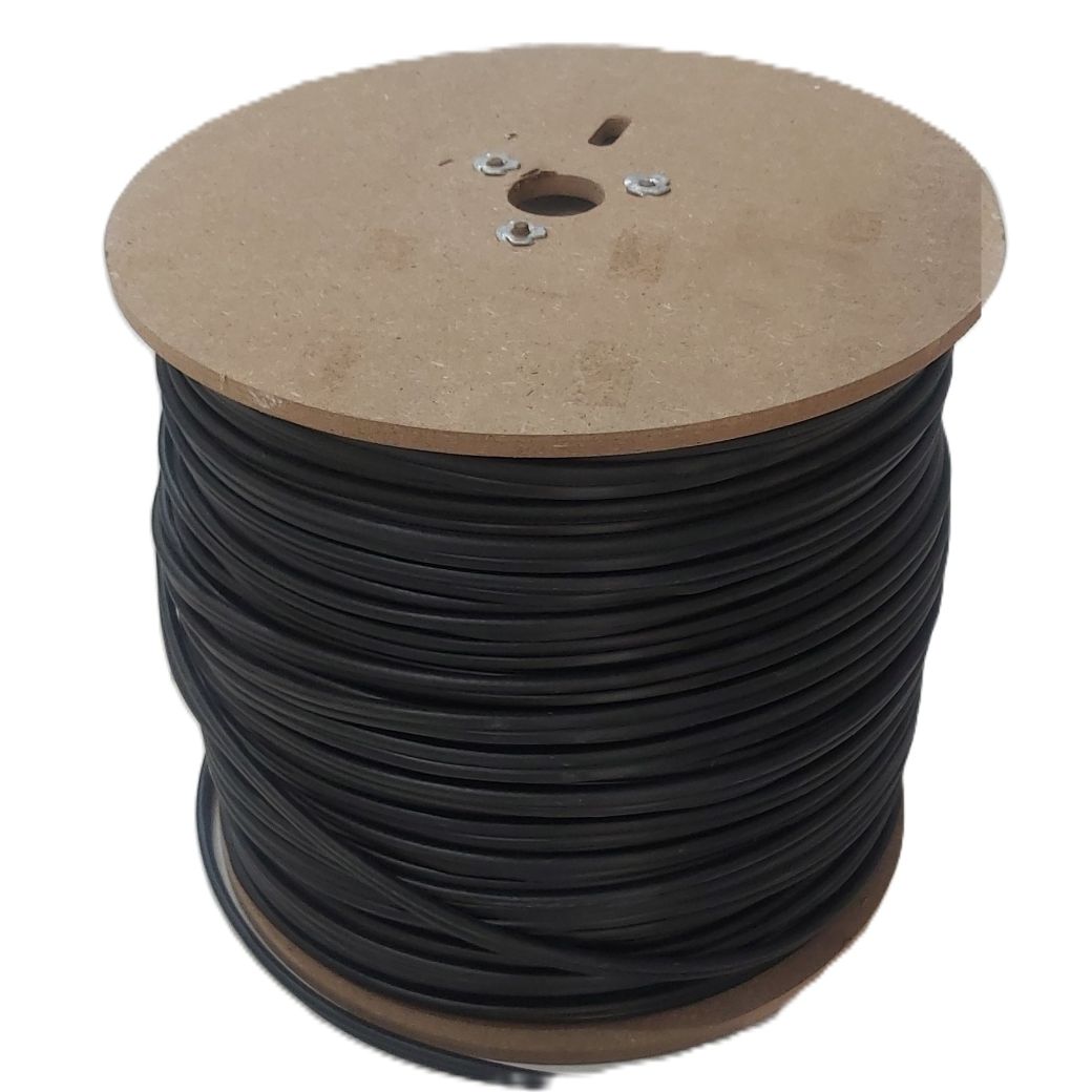 کابل کواکسال ترکیبی RG59، مغز مس 0.7، شیلد 96، برق 0.75*2